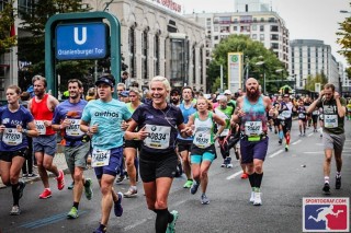 Carmen Warghorn i Berlin Marathon